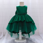 Colorful Soft Ruffles Lace Baby Princess Dresses for 12 Years Old