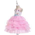 Sleeveless Princess Christmas Dresses With 3D Flower Embroidery