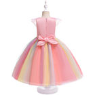 Multi Layered Tulle Baby Princess Dresses For Wedding Party Size 110cm
