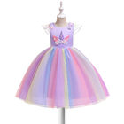 Multi Layered Tulle Baby Princess Dresses For Wedding Party Size 110cm